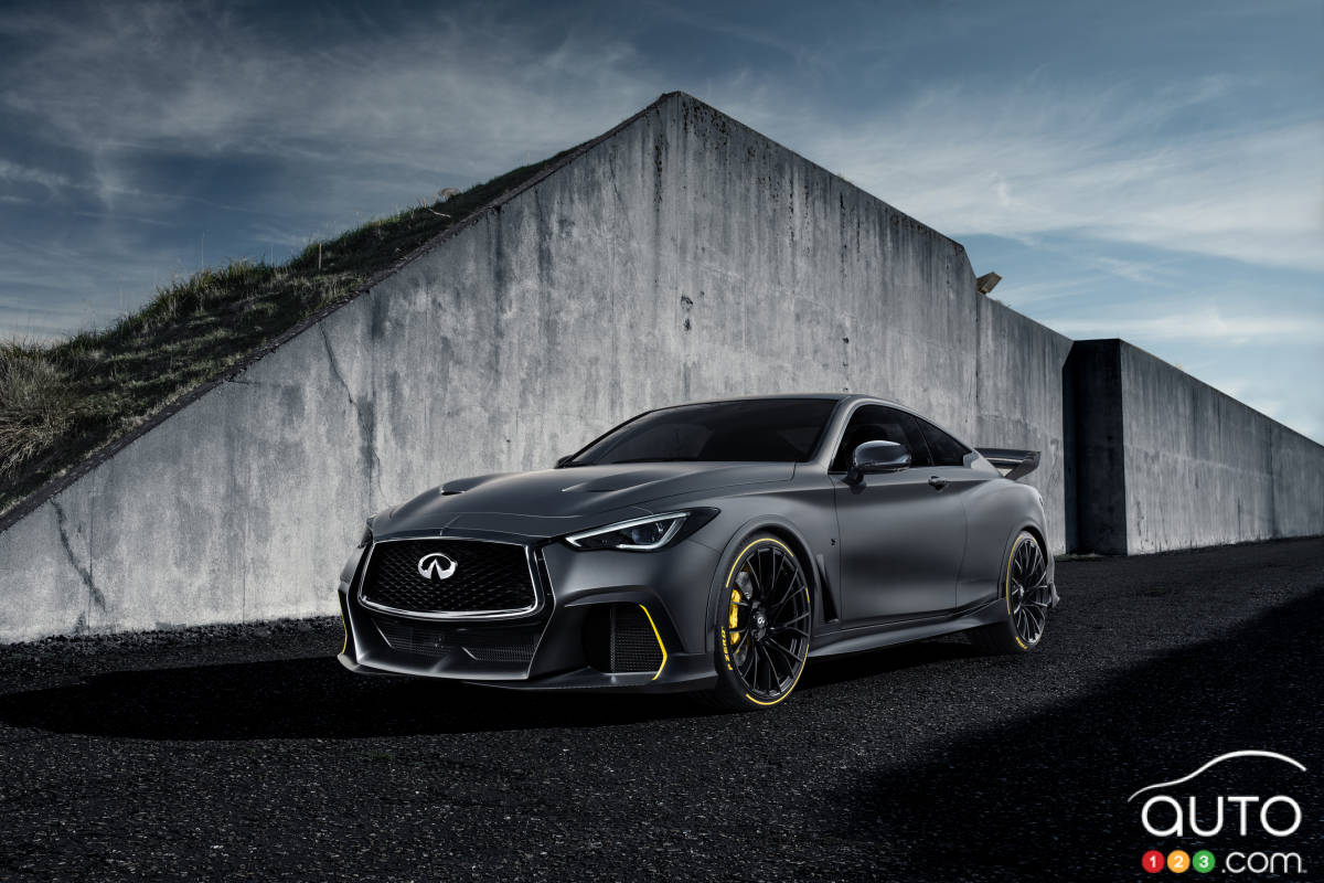 INFINITI Project Black S blends hybrid technology and muscular performance